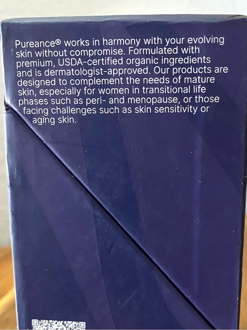 New Pureance Lift & Glow Organic Eye Cream 15ml 0.5 oz Anti Aging Dark Circles